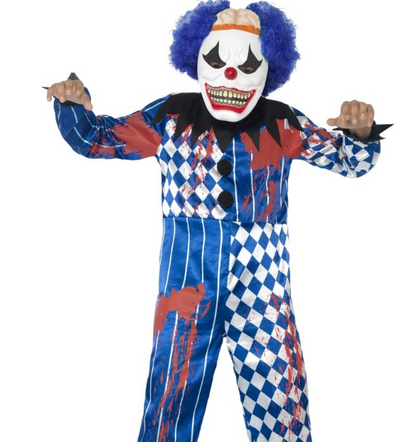 Déguisement clown arlequin enfant Halloween