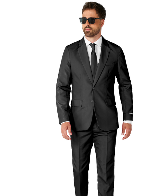 Costume Mr. Solid noir homme Suitmeister™