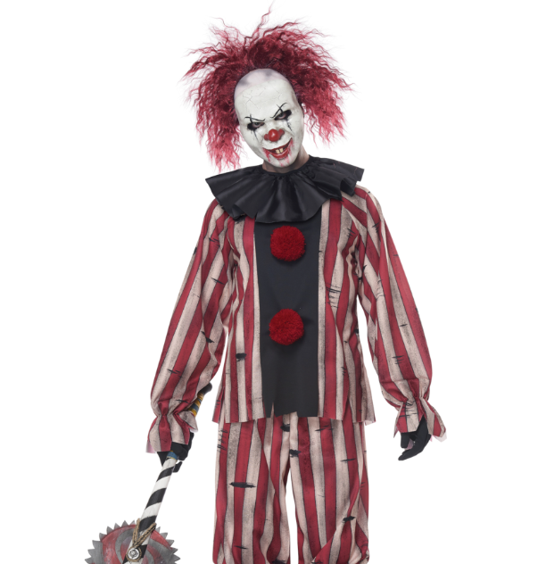 Déguisement clown démoniaque luxe adulte