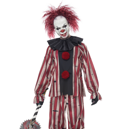 Déguisement clown démoniaque luxe adulte