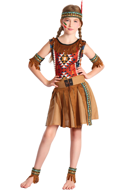 Déguisement indienne fille
