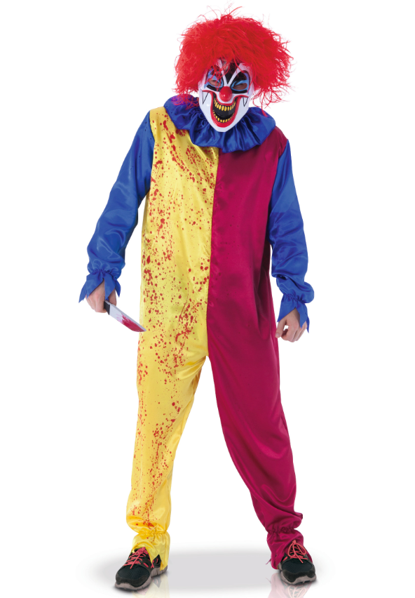Déguisement clown psychopathe adulte