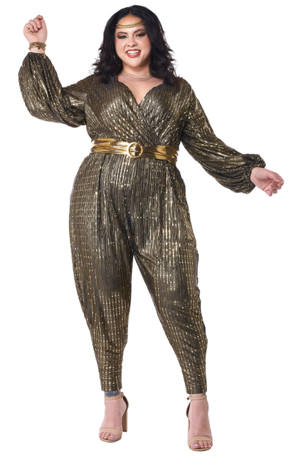 Déguisement disco queen grande taille femme