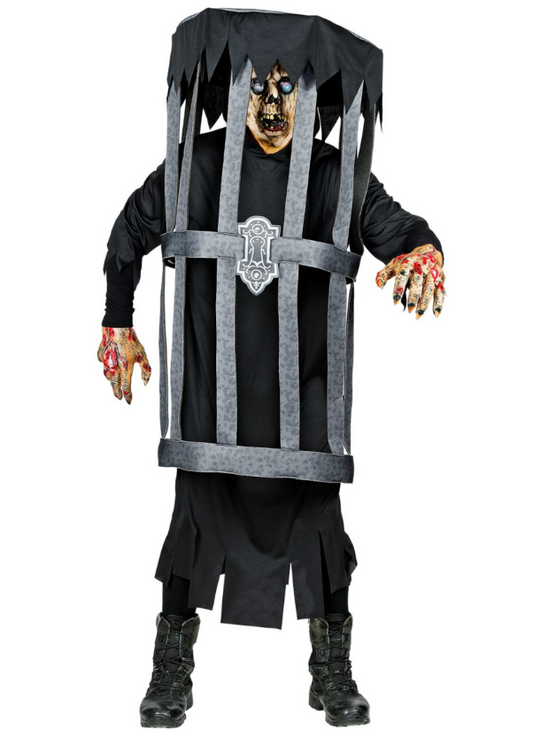 Déguisement zombie en cage adulte