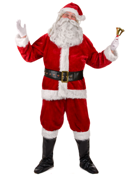 Déguisement complet père Noël Luxe adulte