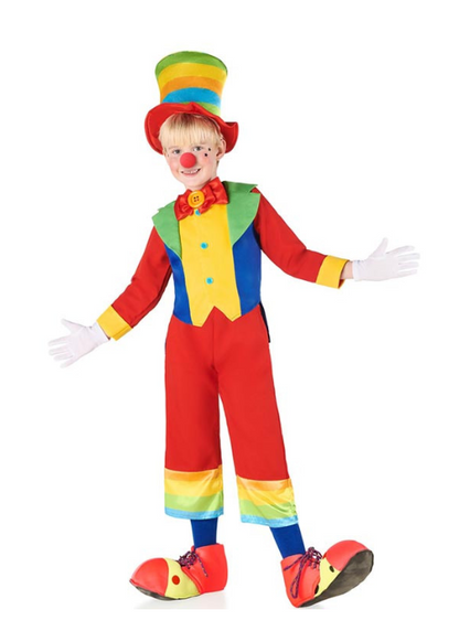 Déguisement de clown pittoresque pour enfants