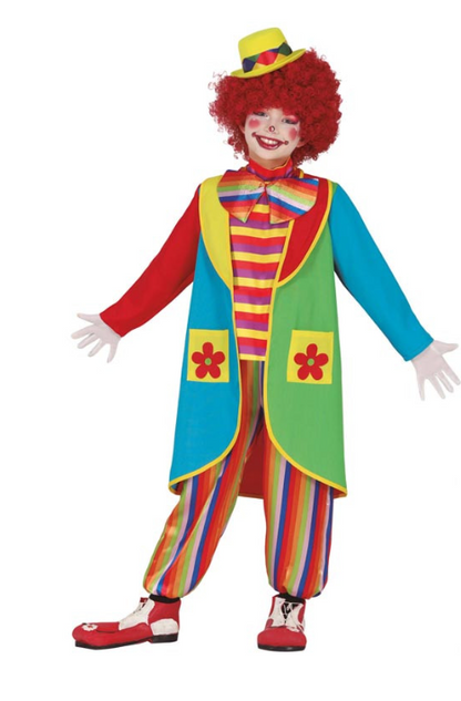 Costume de clown fluide pour enfants
