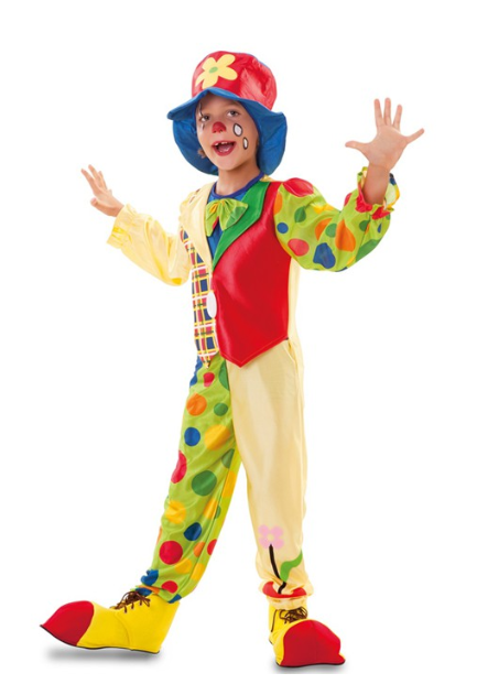 Déguisement de Clown à Pois pour garçon