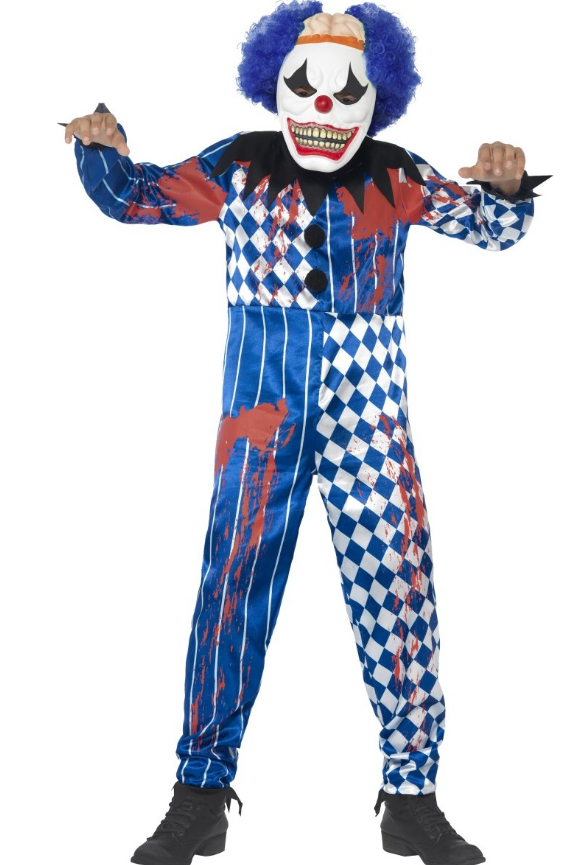 Déguisement clown arlequin enfant Halloween