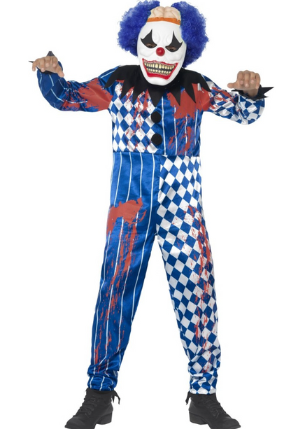Déguisement clown arlequin enfant Halloween