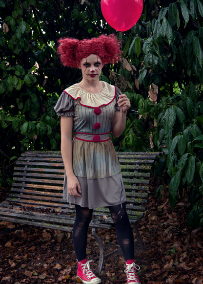 Déguisement clown psycho femme