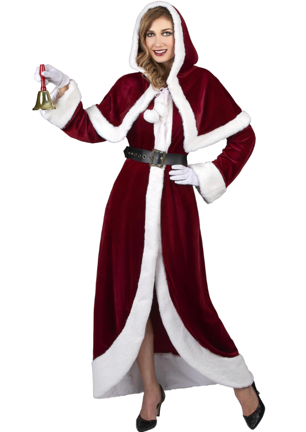 Déguisement de Mère Noël Super Luxe adulte