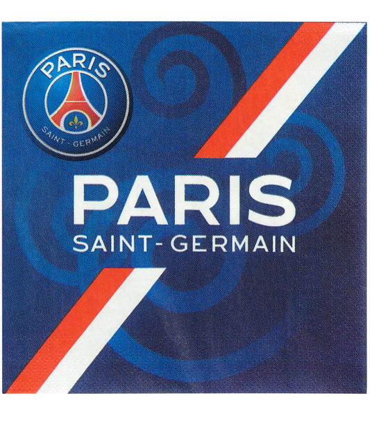 20 Serviettes en papier PSG™ 33 x 33 cm