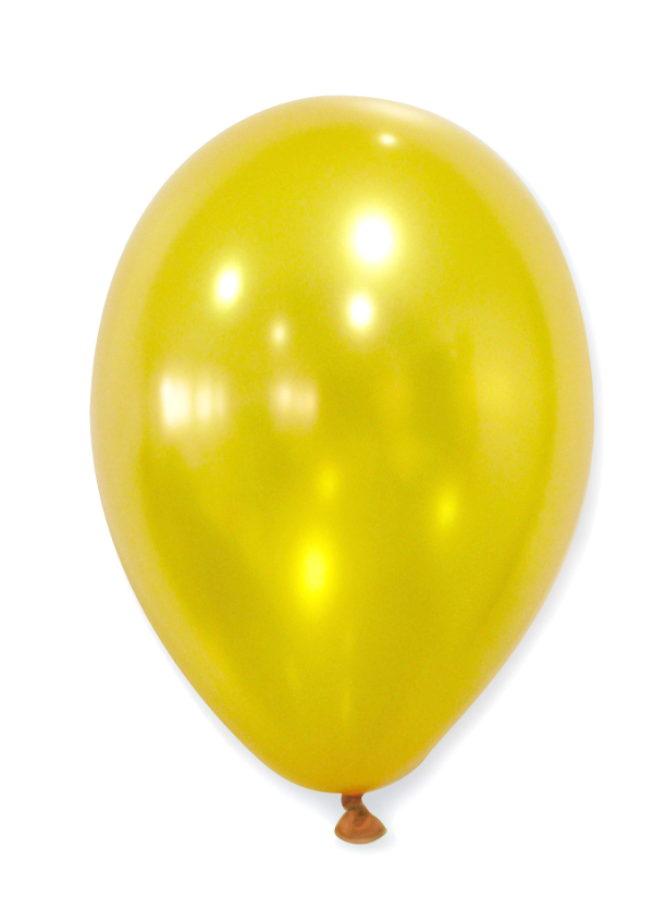 Ballons dorés métallisés 30 cm