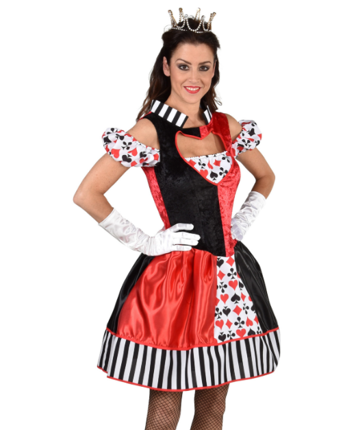 Déguisement reine des cartes