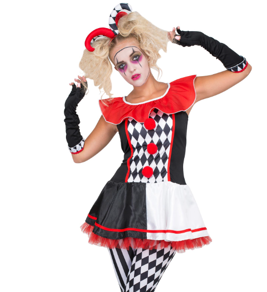 Déguisement fou du roi femme