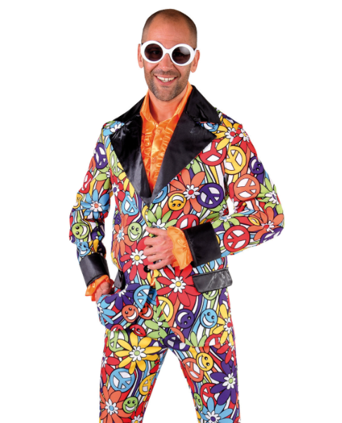 Déguisement homme hippie