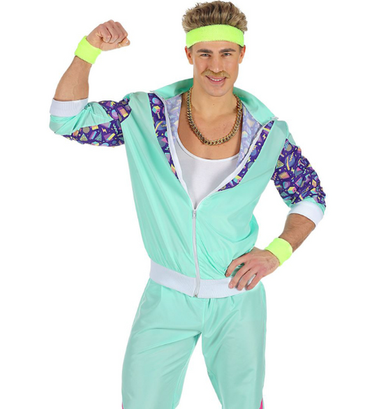 Déguisement survêtement années 80 homme