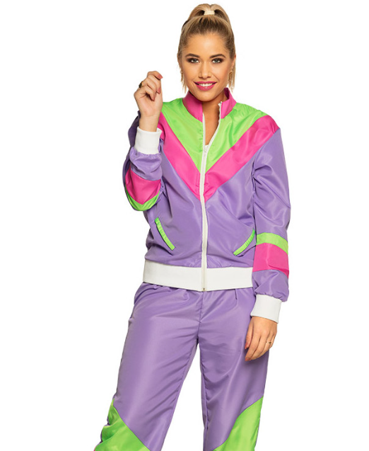 Déguisement jogging rétro femme