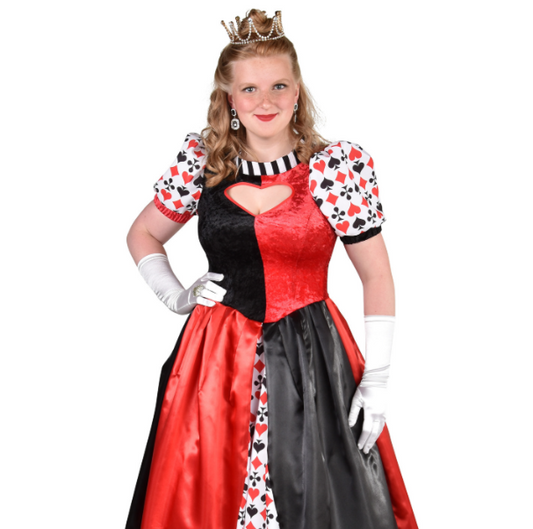 Déguisement reine des cartes