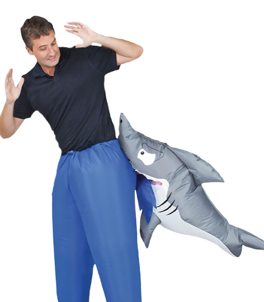 Déguisement requin gonflable adulte