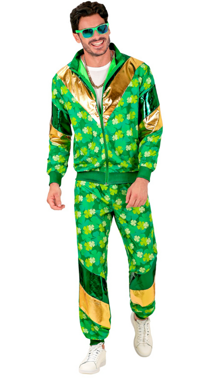 Survêtement à trèfles Saint Patrick grande taille adulte