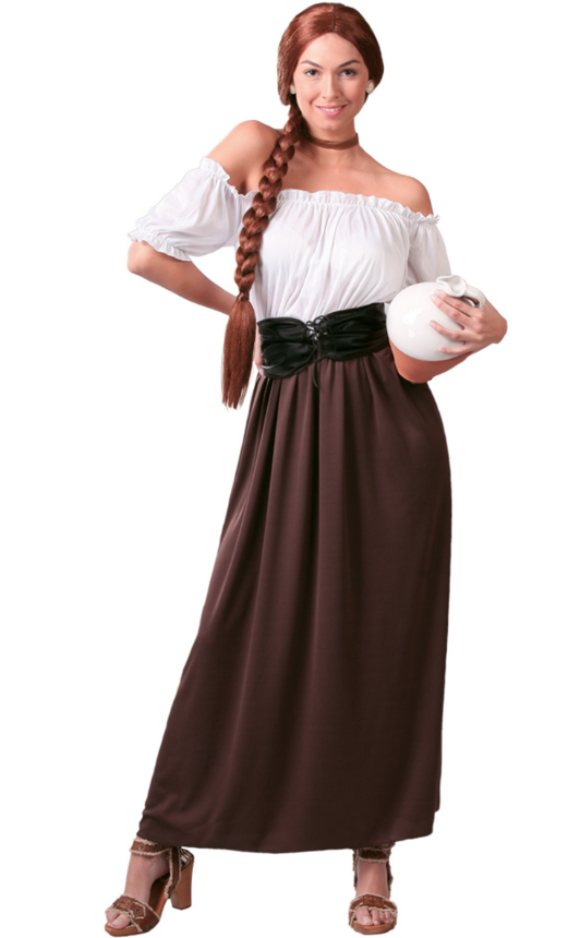 Déguisement tavernière médiévale femme