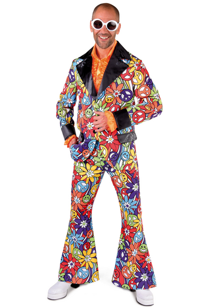 Déguisement homme hippie