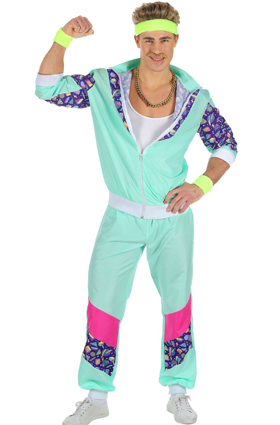 Déguisement survêtement années 80 homme