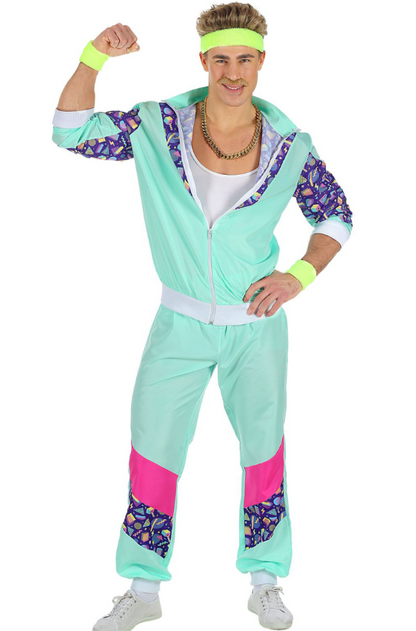 Déguisement survêtement années 80 homme