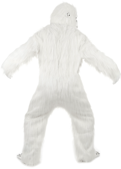 Déguisement luxe Yéti blanc adulte