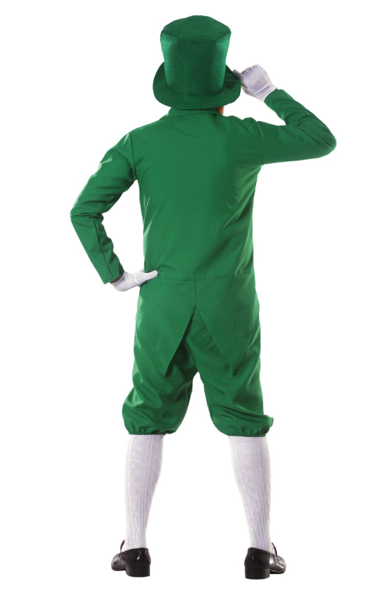 Déguisement leprechaun vert homme