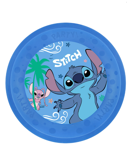 4 assiettes réutilisablse Stitch™ 21 cm
