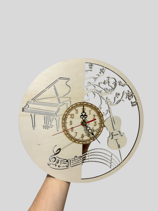 Horloge musical personnalisable
