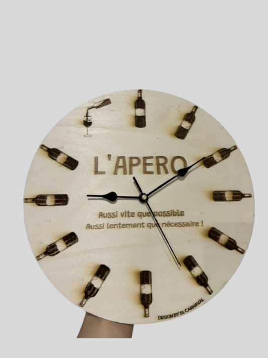 Horloge personnalisée