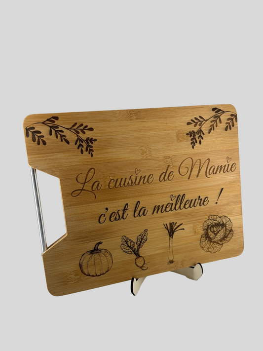 Planche a découper personnalisable
