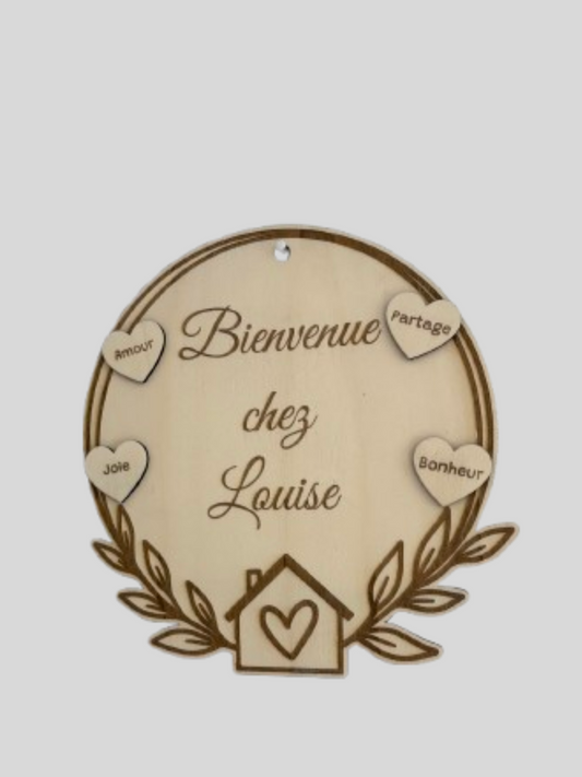 Bienvenue ! Création d'entrée de maison